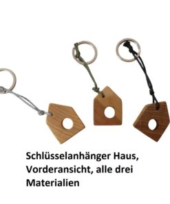Schlüsselanhänger Haus - 2